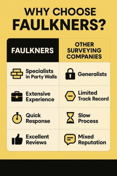 Can I Alter The Party Wall Surveyor? - A Crucial Guide From Faulkner Surveyors 4 Party Wall Mediation {bane} Faulkner Surveyors Tonbridge Best Surveyor Near me Tonbridge