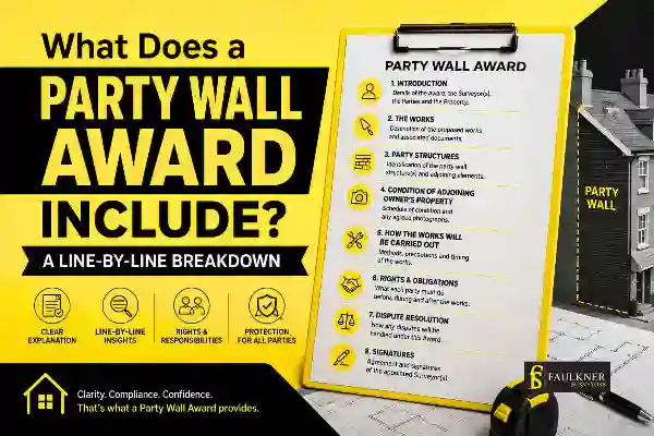 Party Wall Awards Explained Line-by-Line: What Property Owners and Neighbours Need to Know 1 What Does a Party Wall Award Include? A Line-by-Line Breakdown Tonbridge